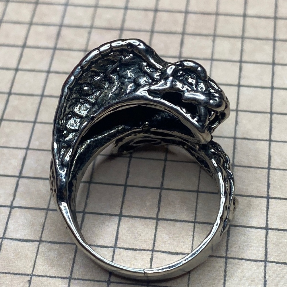 Men’s King Cobra Snake Biker Ring